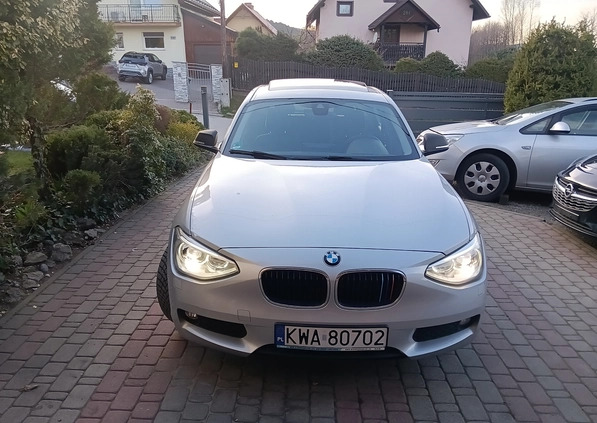BMW Seria 1 cena 38700 przebieg: 187800, rok produkcji 2013 z Łasin małe 781